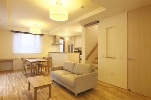 LDK全景＿ナチュラルなテイスト